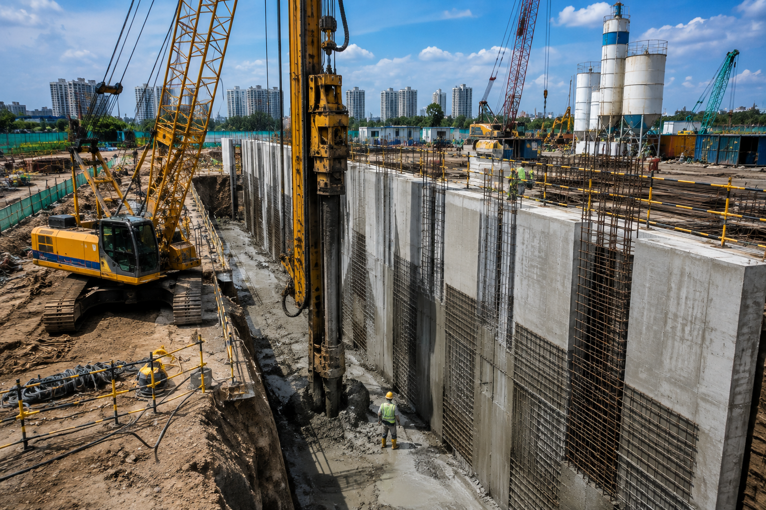 Diaphragm Wall Construction