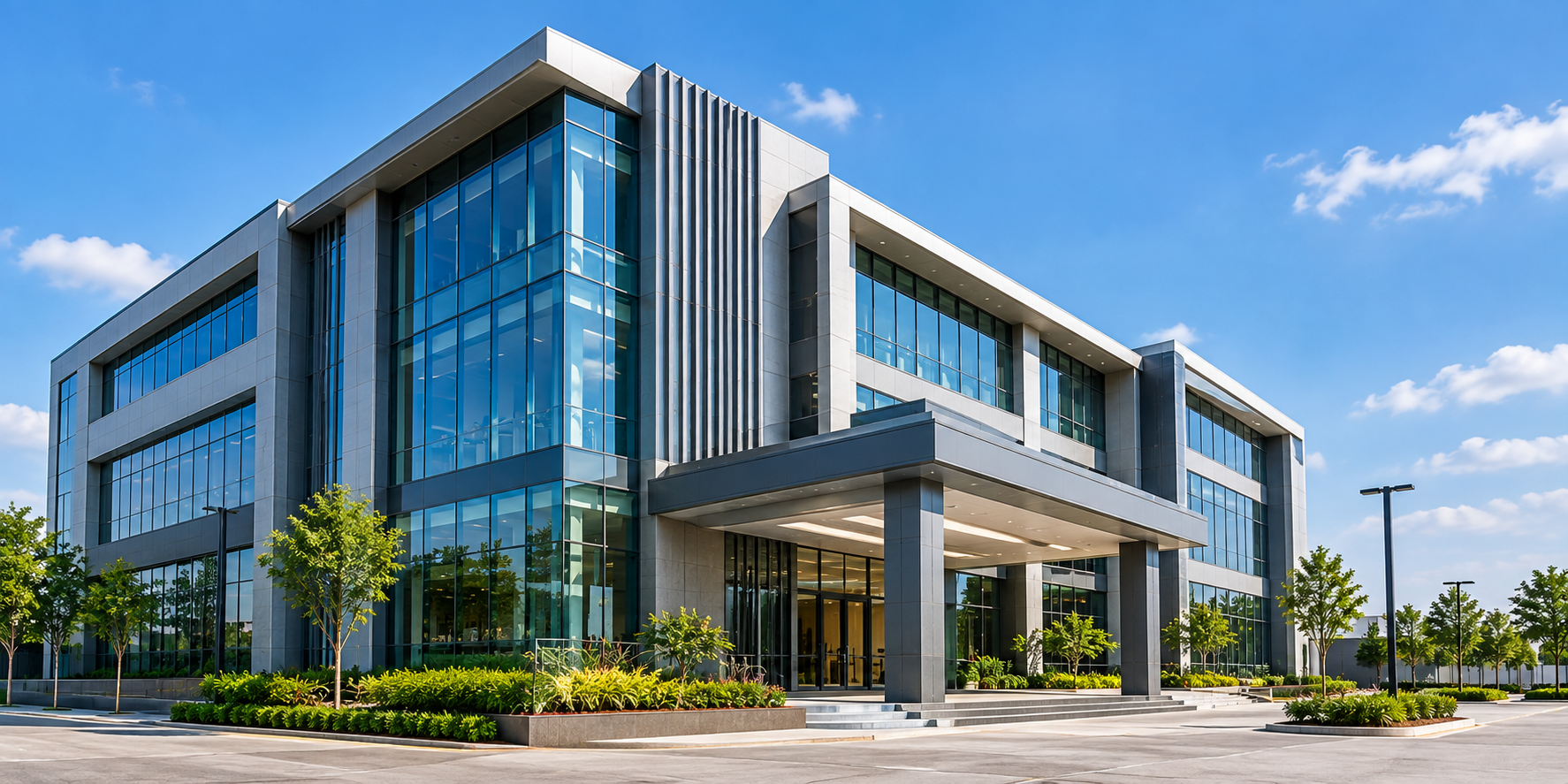 Commercial construction project