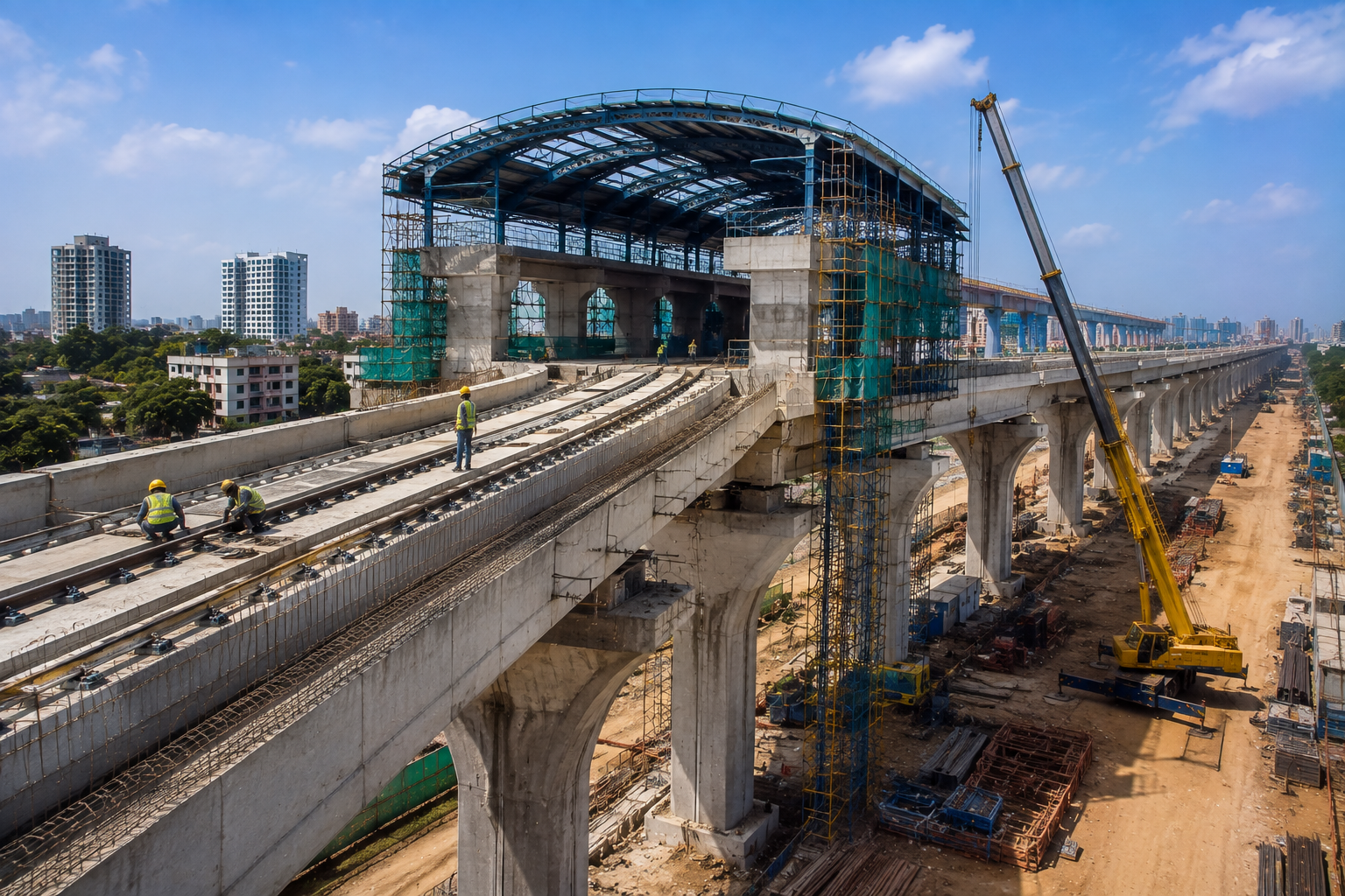 Metro rail civil construction